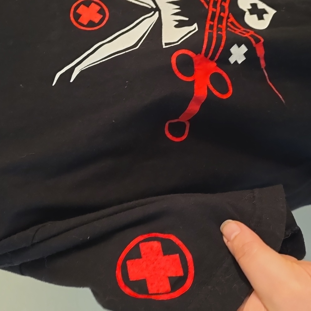 Vampirefreaks Medical Design Shirt S - Picture 3 of 5